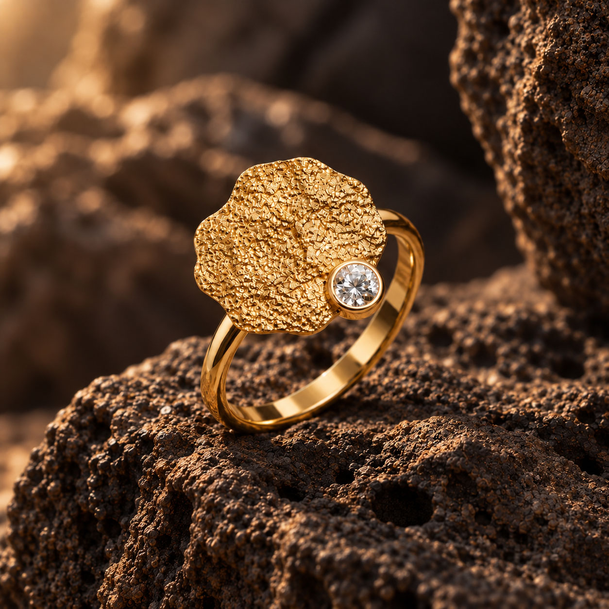 Bague “Éclat Latéral”